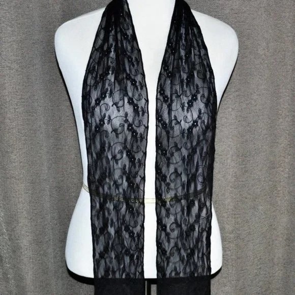 Fun Purple & Black Scarf Bundle! - Picture 9 of 14